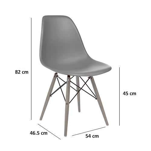 Lichang - DSW Chair - White sc 1 st HipVan : eames chair white - lorbestier.org